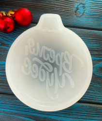 Изображение Молд Шар объемный "Время чудес", 8 см диаметр, 1,4 см толщина